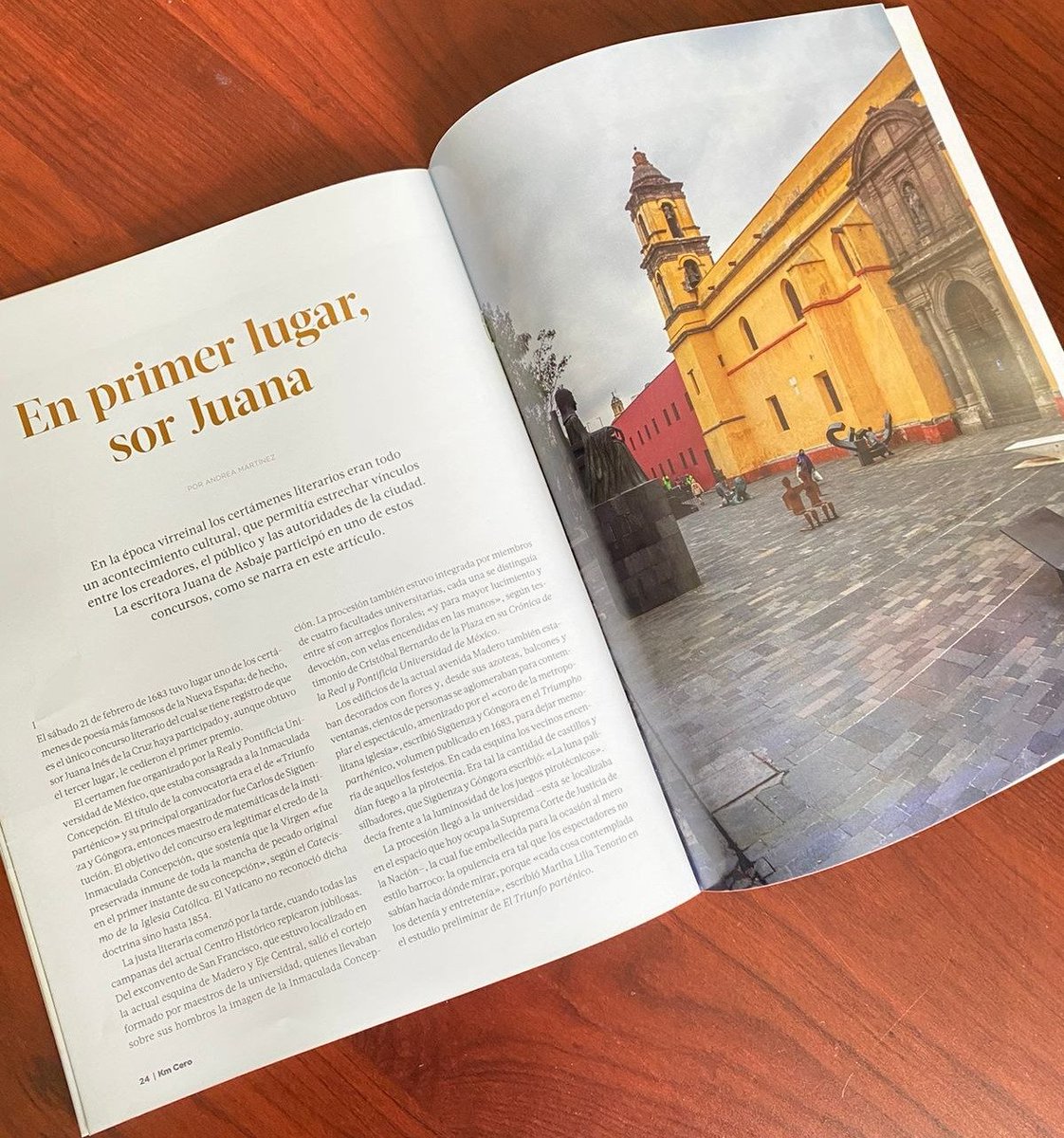 LuzElena_GE's tweet photo. En la @kmcerorevista de este mes, encontrarán un artículo muy interesante sobre la participación de Sor Juana Inés de la Cruz en uno de los certámenes de poesía más importantes de su época, celebrado en el Centro Histórico de nuestra Ciudad. Les invito a leerlo en: https://t.co/DHG9UKavP7
