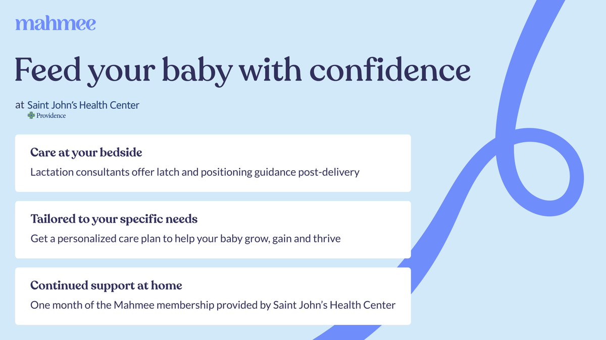 If you’re delivering at <a href="/providence/">Providence</a> Saint John's Health Center, you need to know!  

Mahmee lactation consultants are now available during your labor and delivery stay. And you’ll receive one month of the Mahmee membership for continued support at home.

mahmee.com/press/announce…