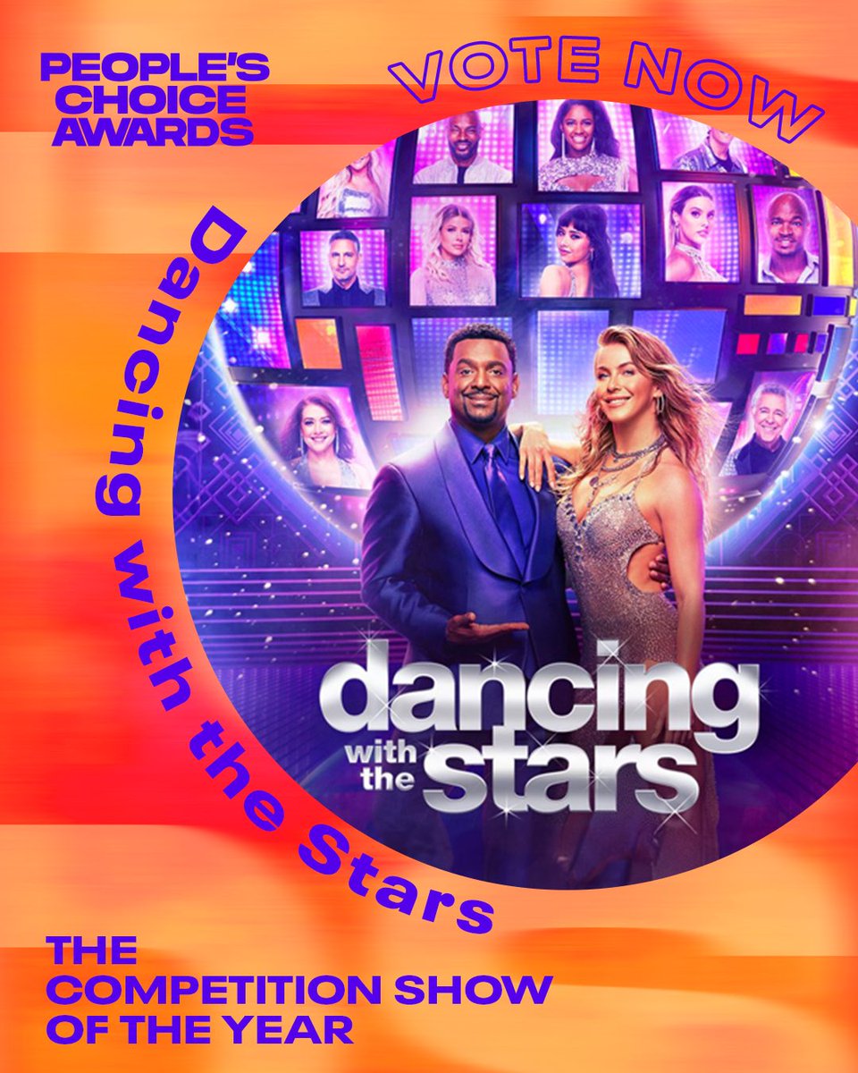 It’s People’s Choice Award season. Vote for #DWTS for the competition show of the year! votepca.com People’s Choice Awards airs live on February, 18, 8PM NBC, Peacock and E!
