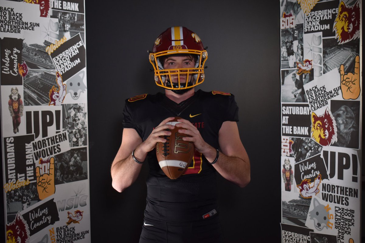 FuriaColby's tweet photo. Grateful for a great time on my official visit at Northern State! 🐺 https://t.co/u5wmgSqkrX