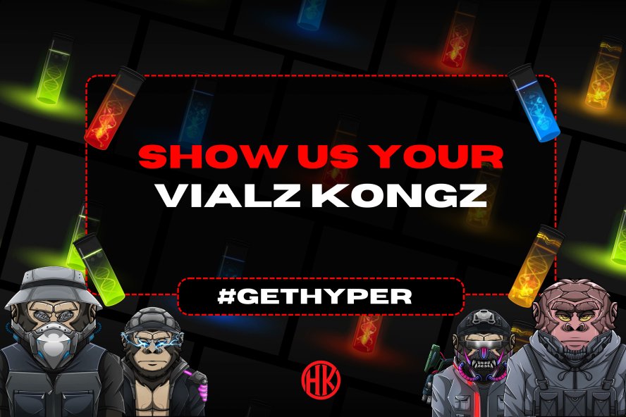 Show Us Your VIALZ!! 🧪🧪

An Army Of Kongz And Mutantz Will Be An Unstoppable Force.. With Two Distinct Skillsets But Both Working Together To Achieve A Common Goal. 💯

How Strong Is Your Army?? 🦍⚡️
