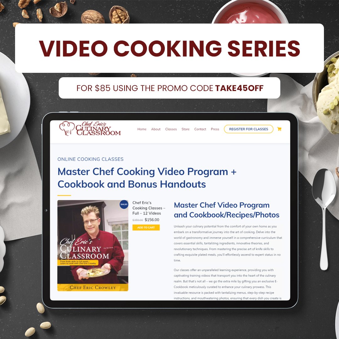 Online Cooking Classes: Master Delicious Recipes From Home