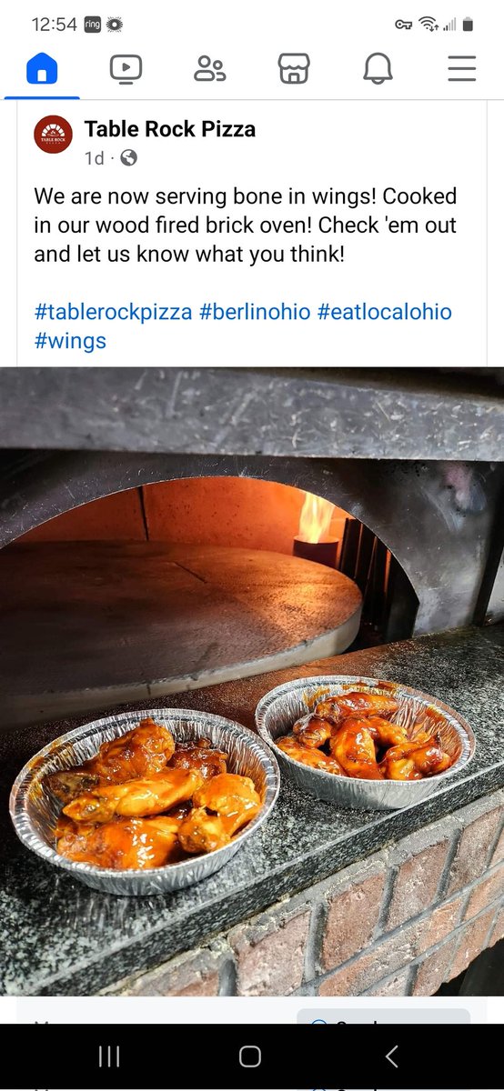 TonyMil80150281's tweet image. You haven't had wings until you've tried BRICK OVEN wings!!! ##TableRock #BerlinOhio #EatLocalOhio