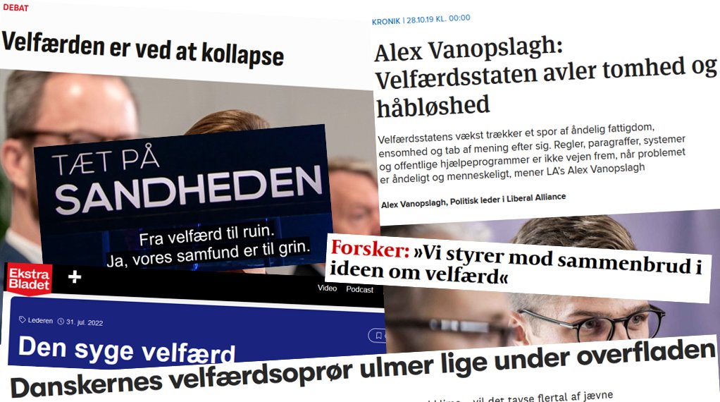 Det fylder meget i debatten, at det knirker rundt omkring i velfærdssamfundet. Men hvordan står det egentlig til med borgernes tilfredshed? Døm selv👇 #dkpol