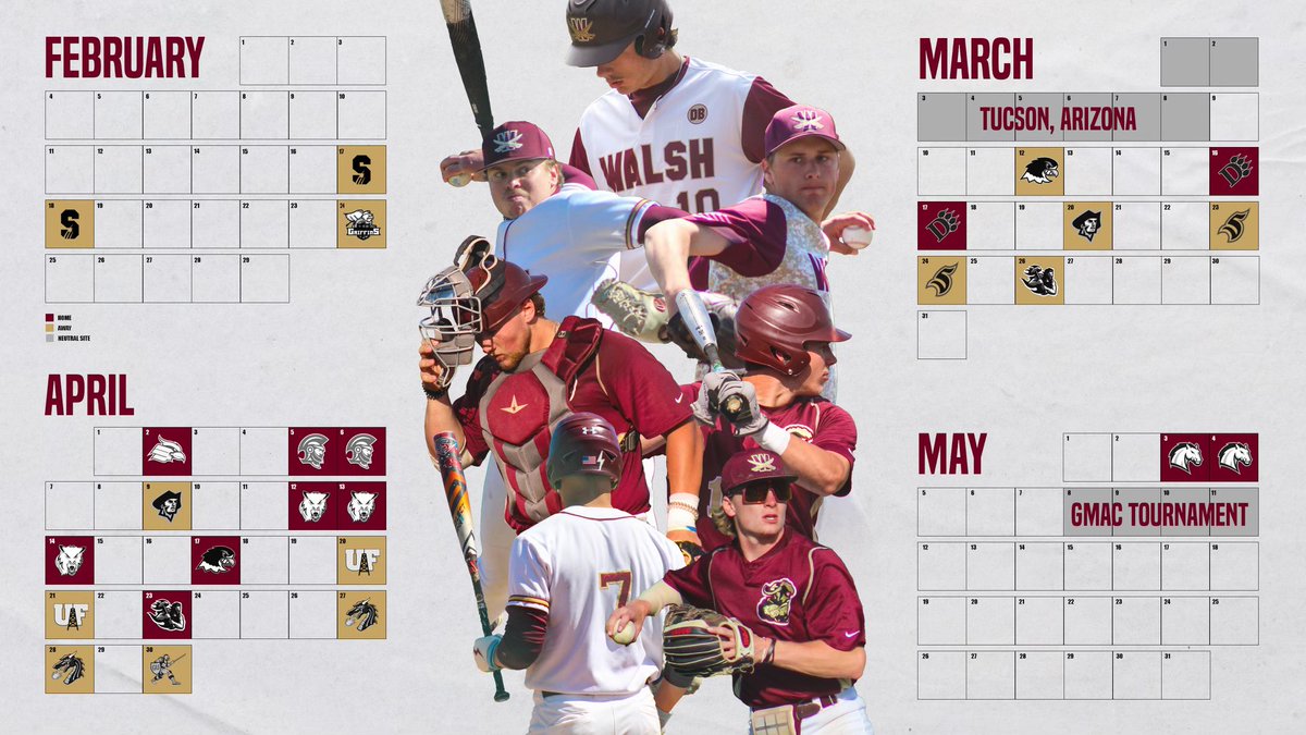 🚨 2024 Season Schedule:  Hope to see you in the Spring!  
#SwordsUp⚔️