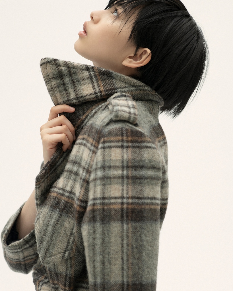 Androgynous features to a British country look

"Grand froid" available online through the link in bio and in our stores.
 Photos -  @berengerevalognes
Model - <a href="/zo1fun/">zo1fun</a>
Hair &amp; Makeup - @helenahenrion

#wintercoat #barbarabui #winter24 #winterdressing #parisianbrand #frenchdesigner