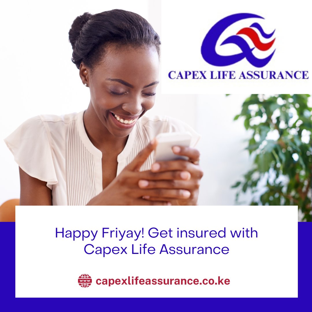 CapexLife's tweet photo. Cheers to the weekend and securing a future filled with joy! Embrace the happiness of Friyay with Capex Life Assurance. Your journey to financial peace starts here. #HappyFriyay #FinancialJoy #WeekendVibes #CapexLifeAssurance https://t.co/8v8EUrfe7I