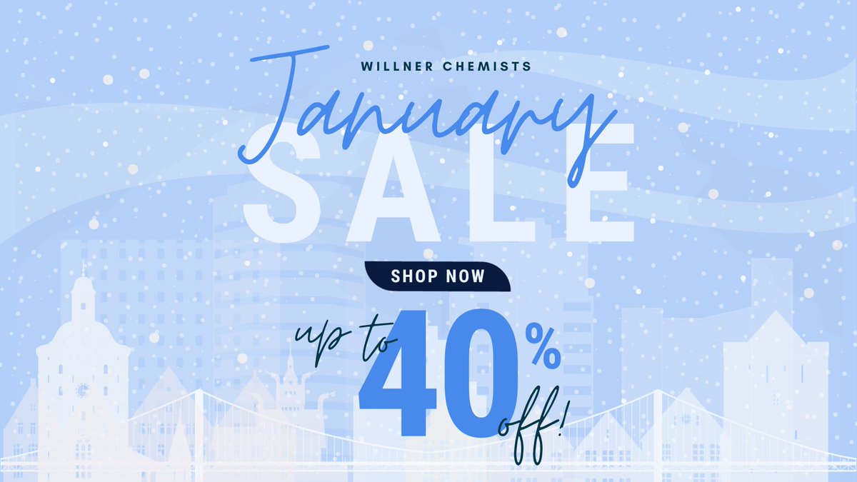 Hey New Yorkers! Winter is still in full swing, and so is the January sale at Willner Chemists! Enjoy up to 40% off. Don't miss the chance to stock up on supplements, vitamins, and more.

Visit our store now!
📍 100 Park Ave, New York, NY 10017

#JanuarySale #WillnerChemists