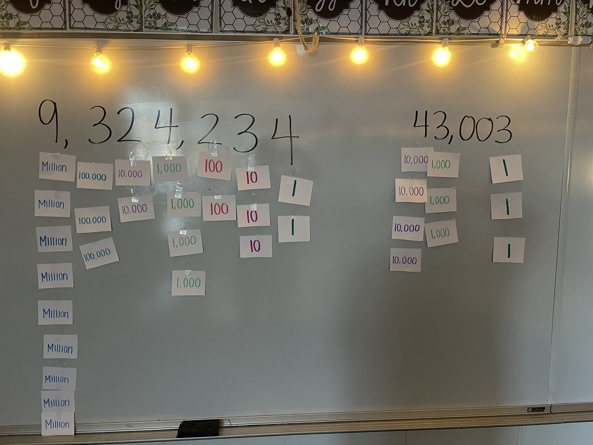StephPrentice's tweet photo. Diving into place value today 🤗 @115ccgs https://t.co/89gKvCSSQ4