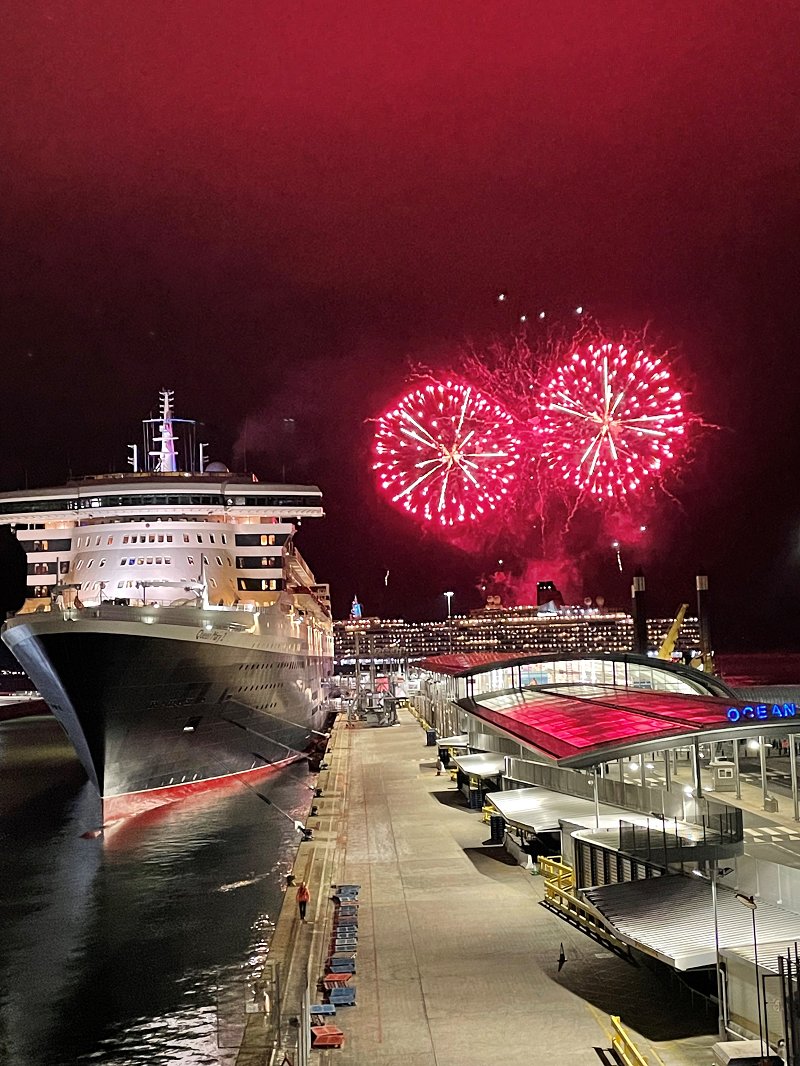 Not only will we have seen 10 cruise ships in 11 days as January sees the start of our 2024 cruise season, but we also wish safe travels to Cunard’s Queen Mary 2 and Queen Victoria on their world voyages. They will return to their home port of Southampton in April.