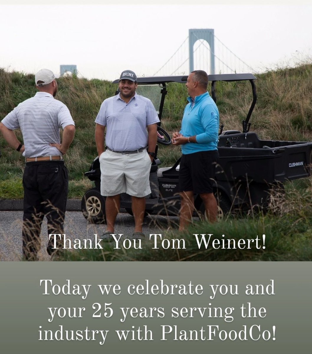 Congratulations Tom Weinert, on your 25th anniversary w/ PFC, serving this great industry! We’re blessed for the opportunity to work together the past 25 years & can’t wait for the next 25! You make us better! Thanks for your friendship, dedication, & selflessness. #Perfectionist