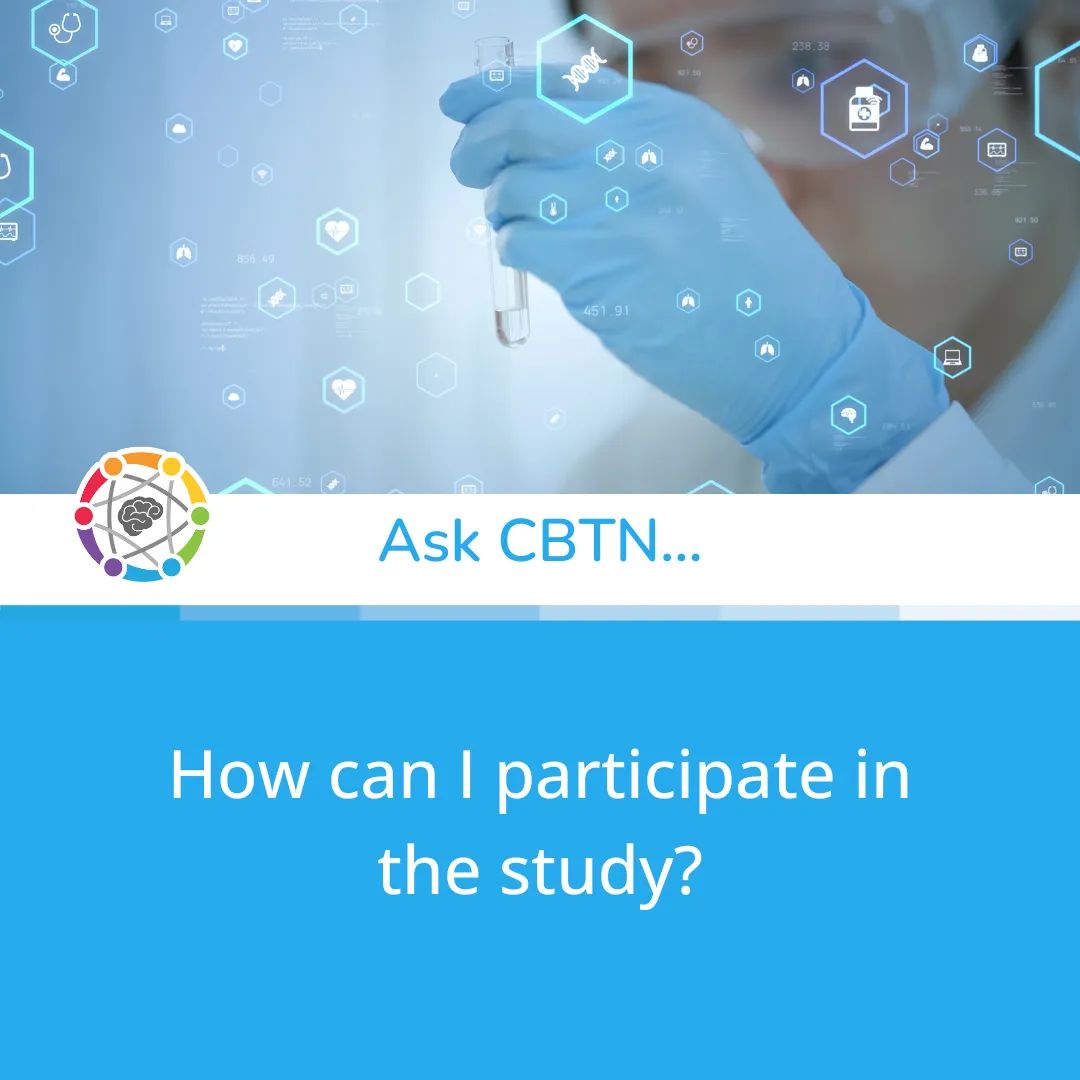 If your child is receiving brain tumor treatment at a participating institution, they may be eligible to contribute samples. Consult your child's doctor for details and consent. You can request out-of-network donation by emailing research@cbtn.org. Your support matters! #askCBTN