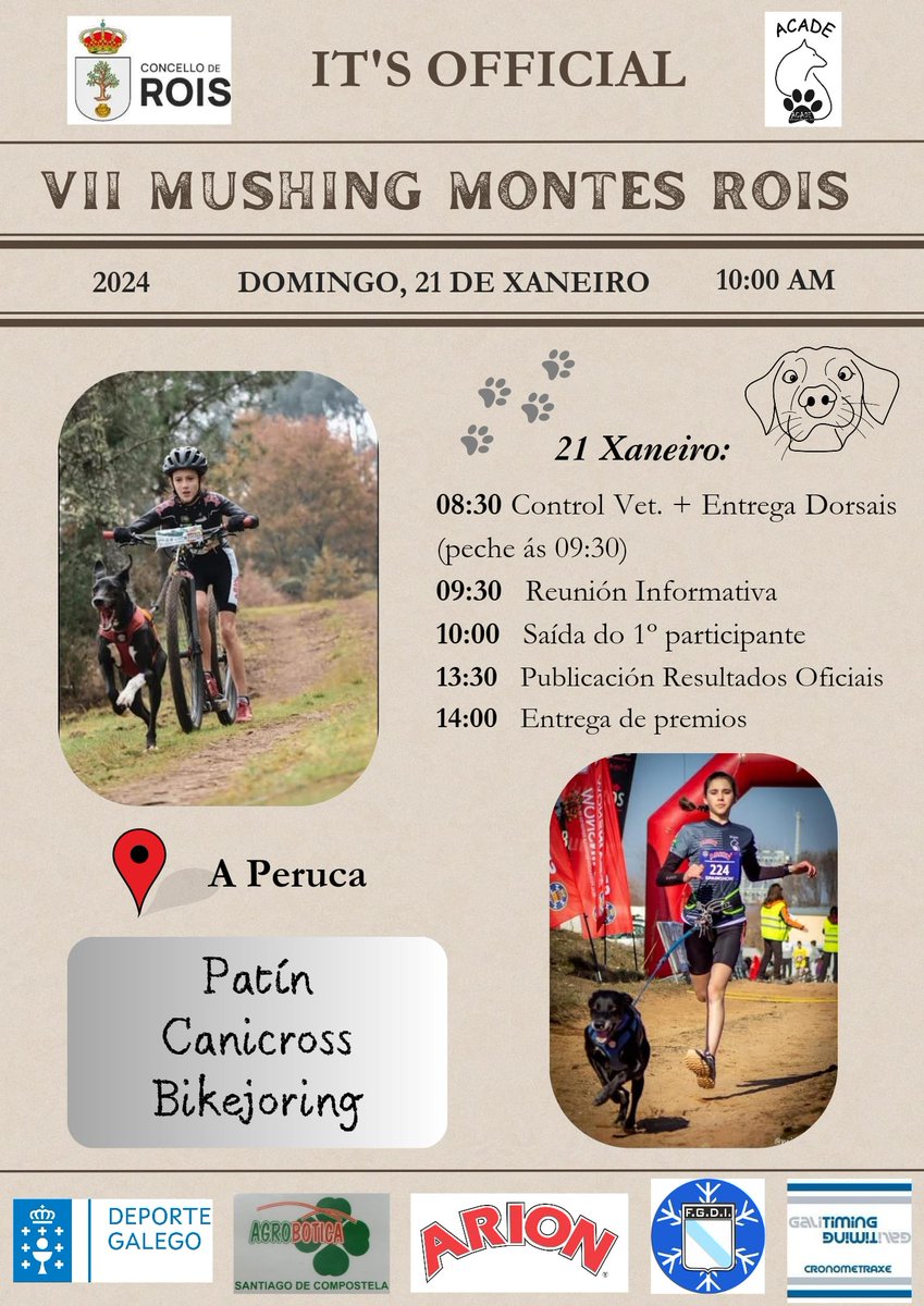 2️⃣ª prueba de la #LigaGallega de #mushing 🐕‍🦺 <a href="/FGDInvierno/">FGDI</a>  el 21 de enero 📆 en <a href="/concelloderois/">Concello de Rois</a> 
𝗶𝗻𝘀𝗰𝗿𝗶𝗽𝗰𝗶𝗼𝗻𝗲𝘀 abiertas 🔔🔔
fgdi.es/web/mushing-ro…
<a href="/patrybelga/">acade</a>