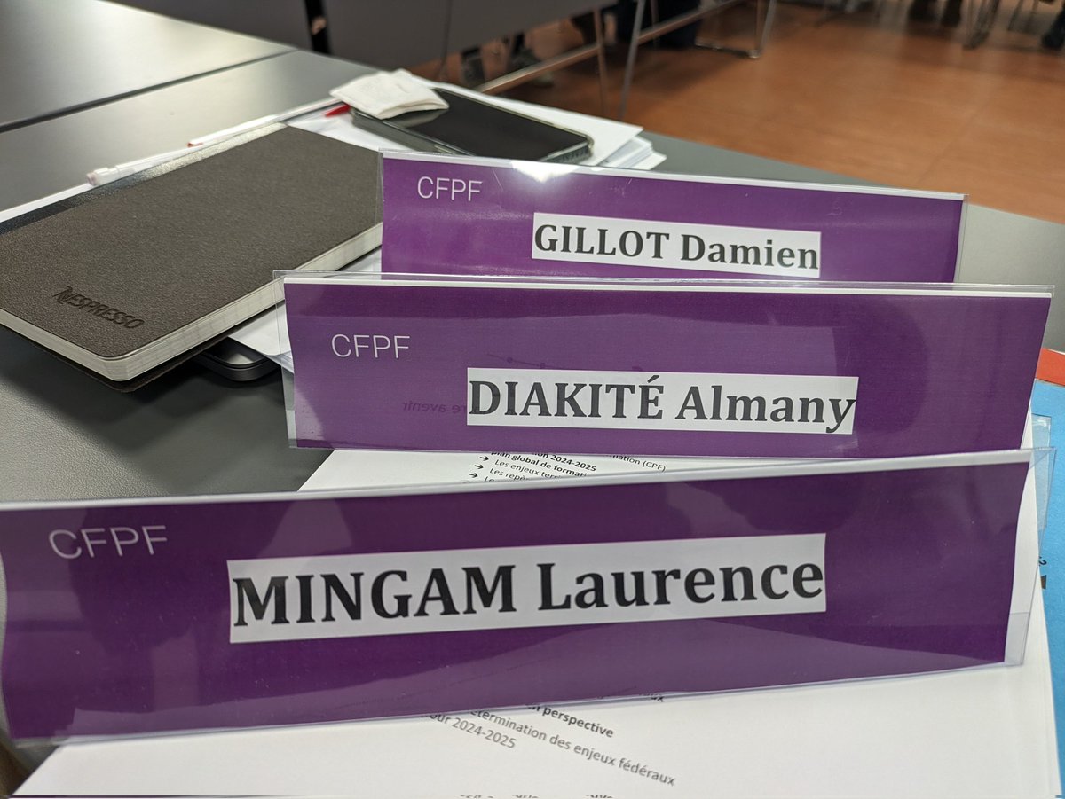damien_gillot's tweet photo. [LA @FepCFDT À LA CFPF DE @Formiris]
Commission Fédérale du Plan de Formation, pour les enseignants du privé sous contrat.
À suivre...
@CFDT @SgenCFDT @CFDTfp @formirisbzh @FormirisL #formiris @EnsCatho https://t.co/m6gdKXTrFB