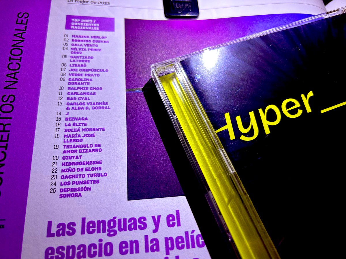 envinem's tweet photo. Els millors concerts nacionals @rockdelux #Hyper_O @SonarFestival @sonarplusd Felicitas @CarlesViarnes @albagcorral https://t.co/G4QBR9hkL6