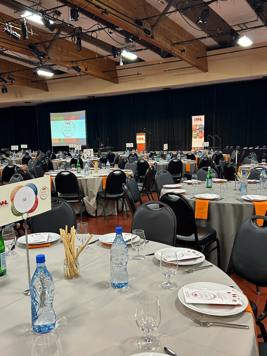 Capacity4Change's tweet photo. We’re here at the @marinciviccenter and ready to get this Heart of Marin started!! 💖

Tables are empty now, but you should definitely get here soon because they won’t be for long! https://t.co/aFO9xwja9m