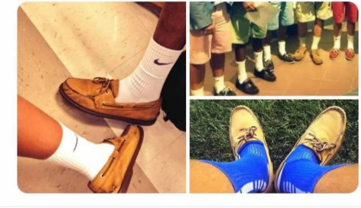 sperrys with nike socks