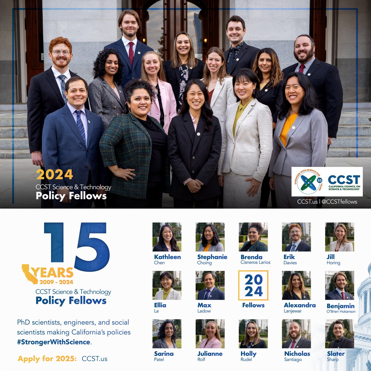 CCST Science & Technology Policy Fellowship tweet media