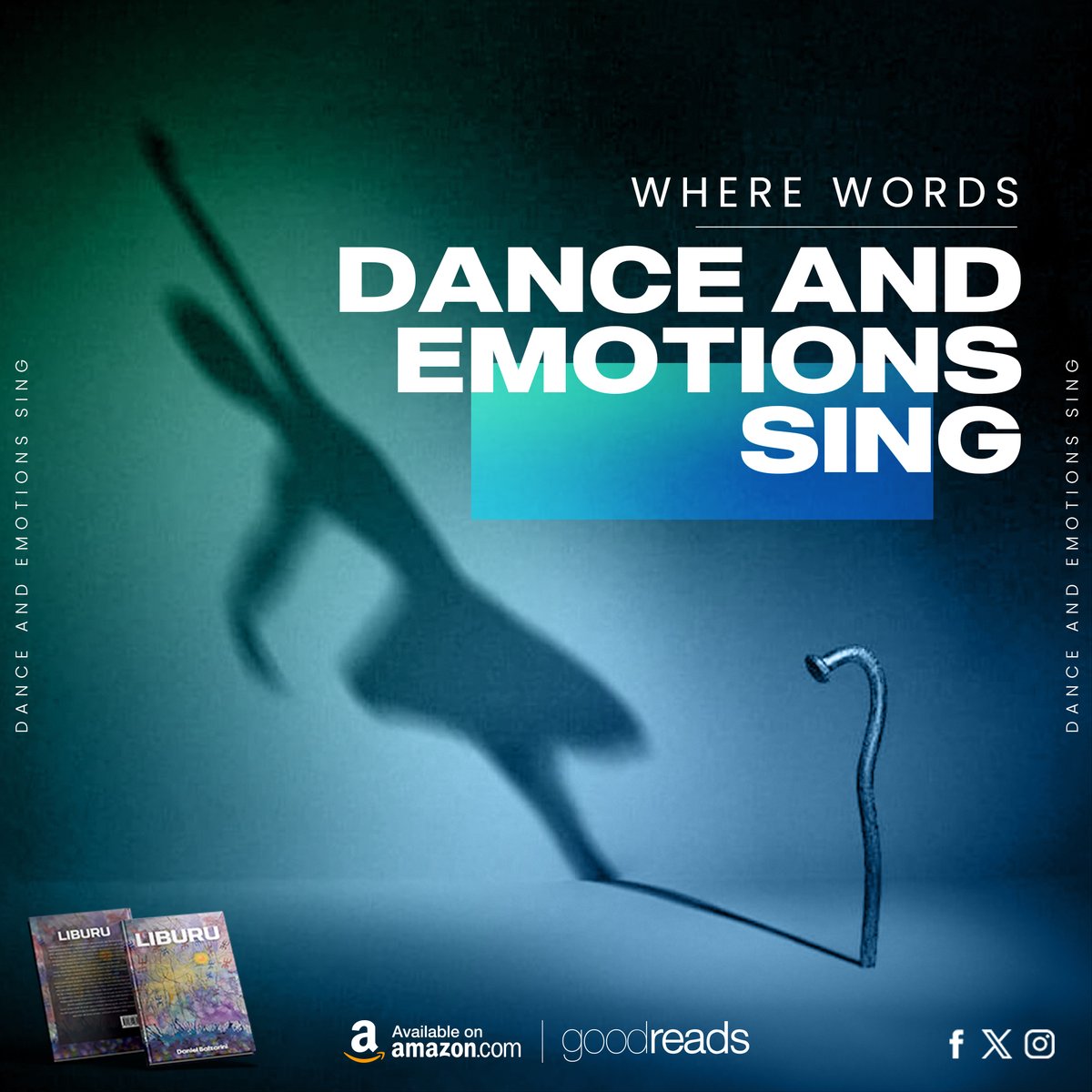 authorbalzarini's tweet photo. Experience the enchanting #symphony of 'LIBURU' by Dan Balzarini, where words gracefully #dance and #emotions melodiously #sing.

Get your copy today! https://t.co/CFYFLzBwKL

#LIBURU #DanBalzarini #PoetryCanvas #Poetry #Lovers #Readers #Words #Love #Poem #Book #BooksToRead https://t.co/irm0zjPxjt