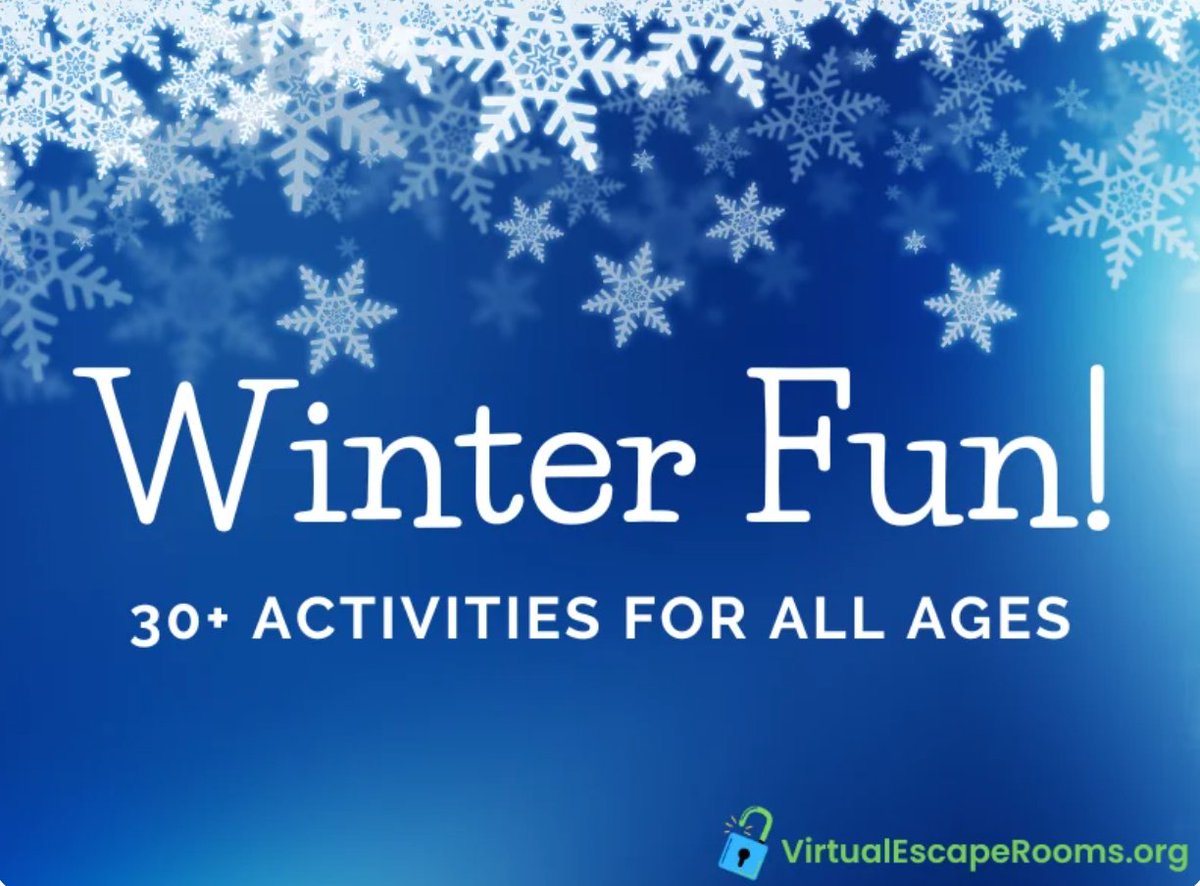 L👀king for some wintery ☃️ fun for your class? Check out this @Wakelet collection with over 30 activities and resources for all ages. wakelet.com/wake/-TprCTv22…