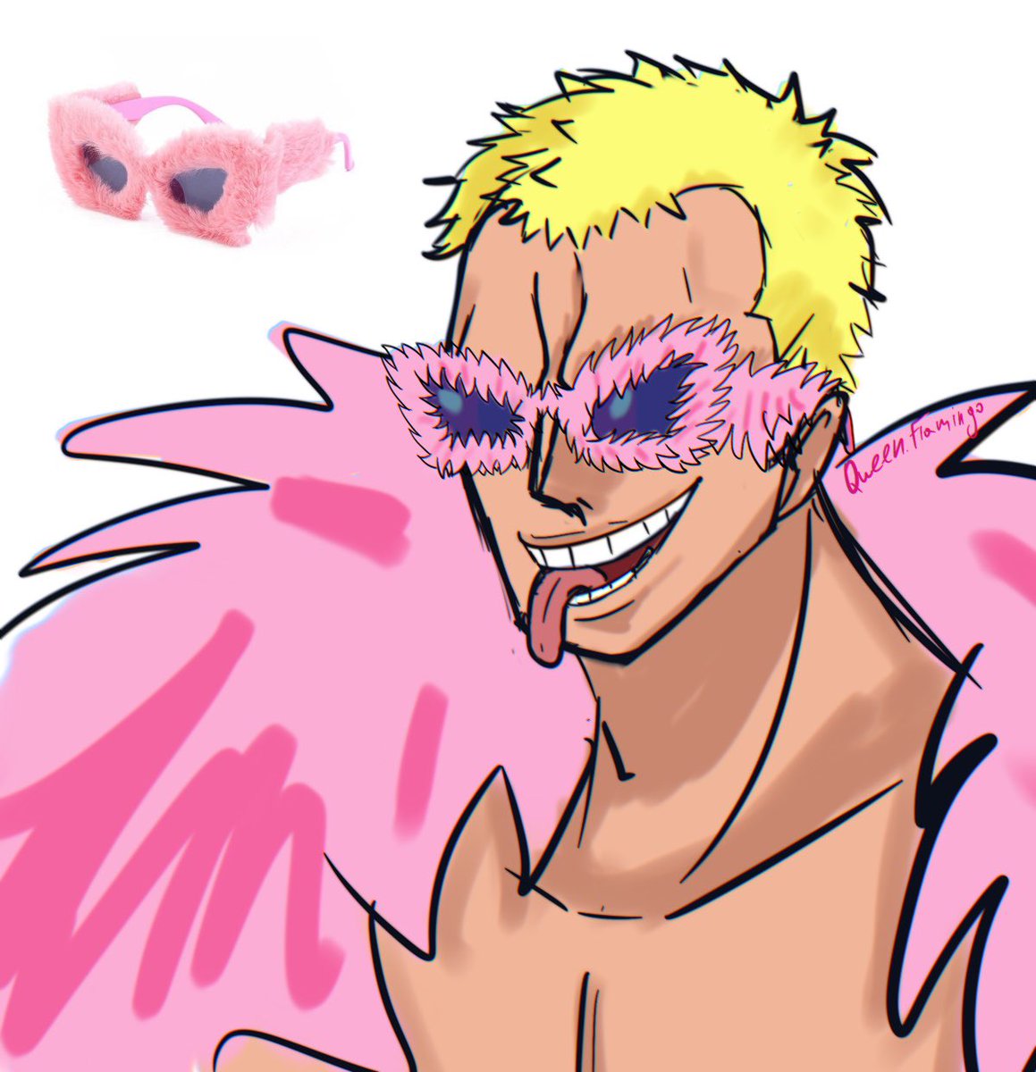 cry_angst's tweet photo. For fun
#doflamingo #onepiece #donquixotedoflamingo #fanart https://t.co/Uj2E2XHNrC