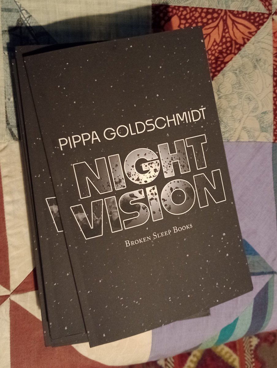 My author's copies of 'Night Vision' pub'd by @brokensleep have just arrived. More deets on my essay about the cultural value of the night sky - and what's at stake due to the threatened enclosing of this last and largest of the commons - here: brokensleepbooks.com/product-page/p…