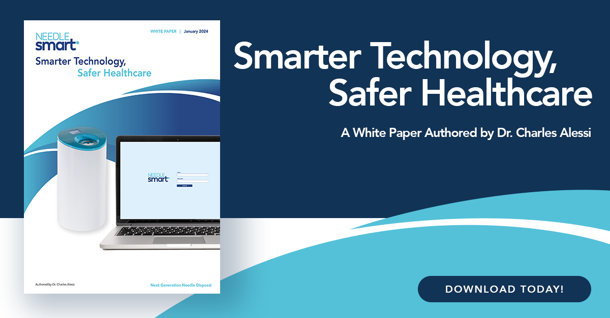 How can we make healthcare safer and smarter? What role can innovation play in bringing process to antiquated workflows? How can we leverage data to make care and treatment more accessible? A white paper published today by Dr. Charles Alessi, examines how NeedleSmart's…