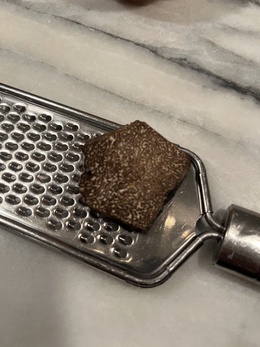 Has been delightful, last of the Xmas ⁦<a href="/WiltsTruffles/">Wiltshire Truffles</a>⁩ over gnocchi 😋😋