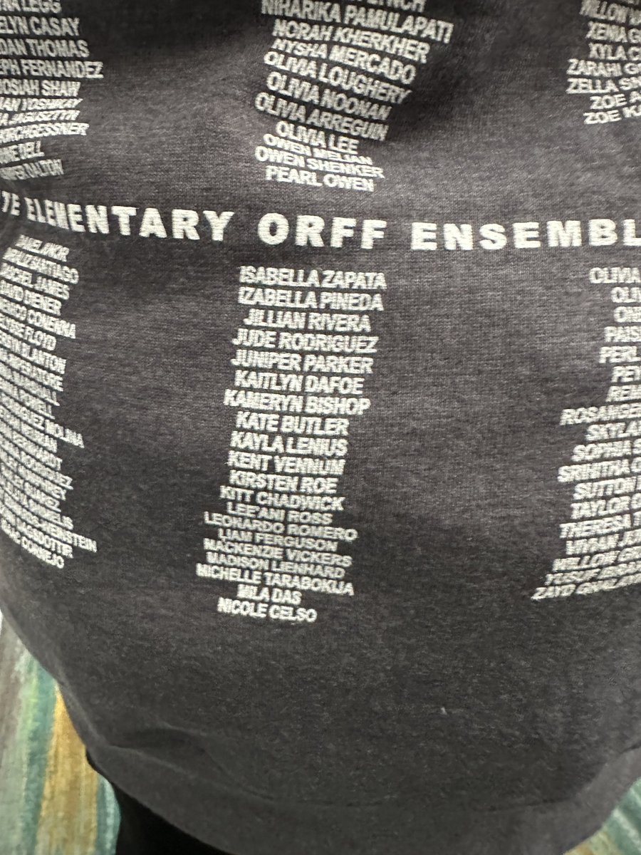 Ferguson_OCPS's tweet photo. It’s not every day you can walk into the @TheTampaCC & buy swag with your name on it. ❤️ So proud of my lil Ferg for making @FLMusicED All-State Orff Ensemble! There were only 78 students in the state of Florida chosen! @OCPSnews @ScottEvans_OCPS @arborridgek8 #LiamRocks https://t.co/5tS5Zu7X96