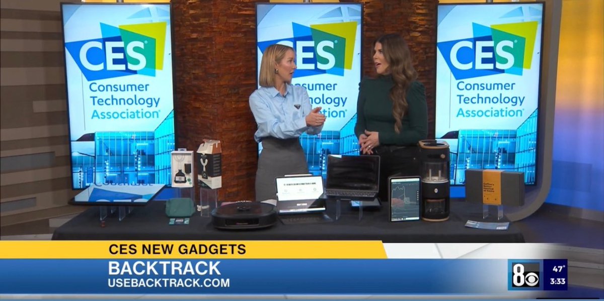 huntermoonshot's tweet photo. 💡 Innovation Hits CES with Backtrack!
We've just changed the trade show game.
Discover Backtrack at CES 2024 and see how we're revolutionizing booth interactions. Your discussions, instantly saved, backwards.
#TechTrends #CESLaunch https://t.co/kCby9SXowN