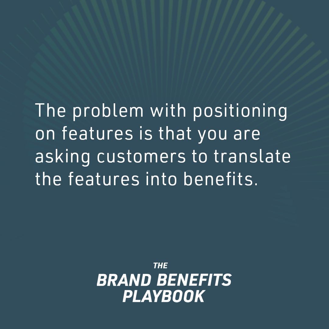 If you do this, then The Brand Benefits Playbook is your solution. Find it here:buff.ly/48kavVT