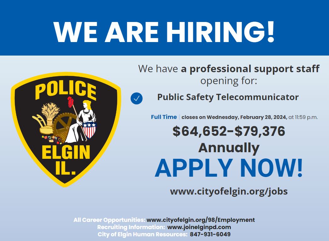 Elgin IL Police Dept tweet media