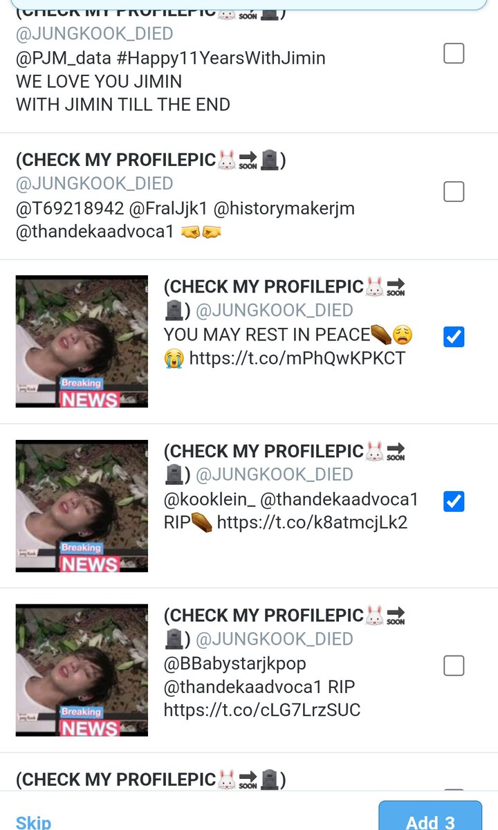gol3naotc's tweet photo. I need all armys to mass report this account and wish that the worst thing happens to this user 🙏🙏🙏 

https://t.co/cT6WHieUf9 https://t.co/eUZLkSVEim