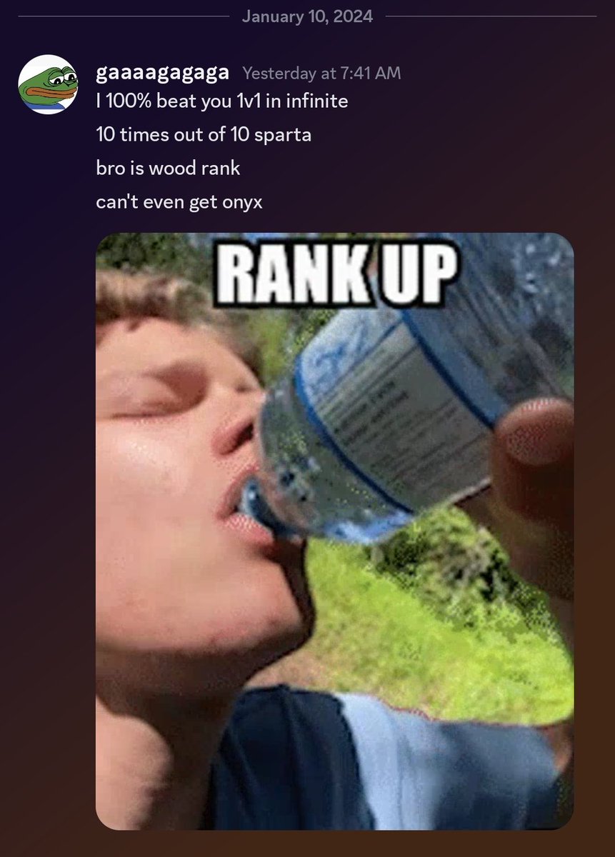 1kSparta's tweet photo. @estoclips shit on noob https://t.co/sFeGr9P4gN
