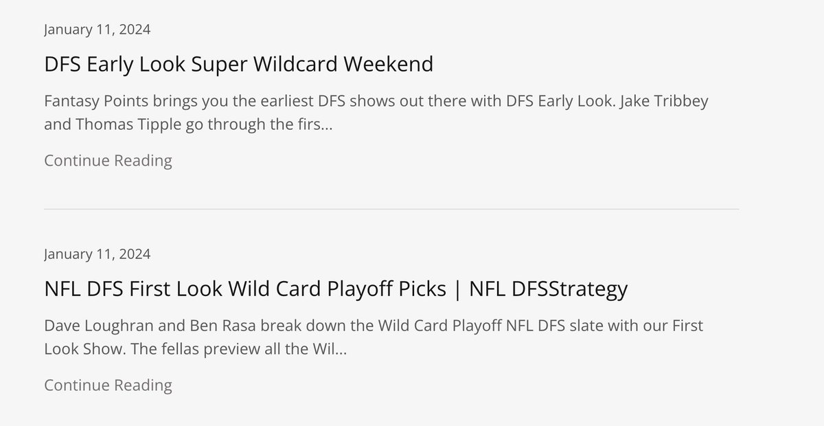 MDSportsBets's tweet photo. Looking for #NFL #DFS insights? Check out this "First Look Wild Card Playoff Picks"  https://t.co/Rw0rgmy0dX https://t.co/zm8vK4BLqp