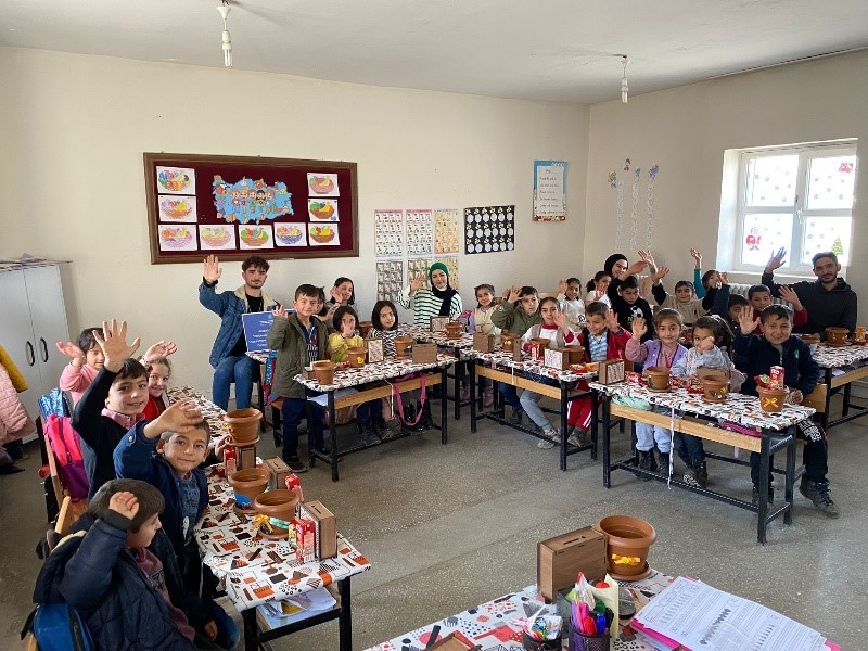 TOPLUMSAL DUYARLILIK PROJESİ: Damlaya Damlaya Göl Olur