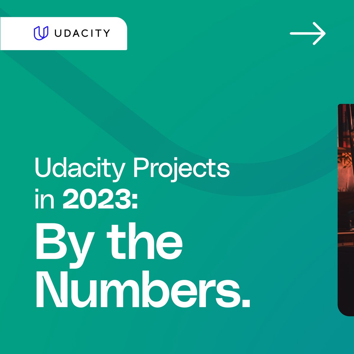 udacity's tweet image. 💫 2023 was a year of promise and a year of projects for ambitious learners everywhere. Congrats on striving toward, meeting, and exceeding your professional goals in 2023. Here’s to an even bigger 2024. 🚀

#techcareers #techprojects #onlinelearning