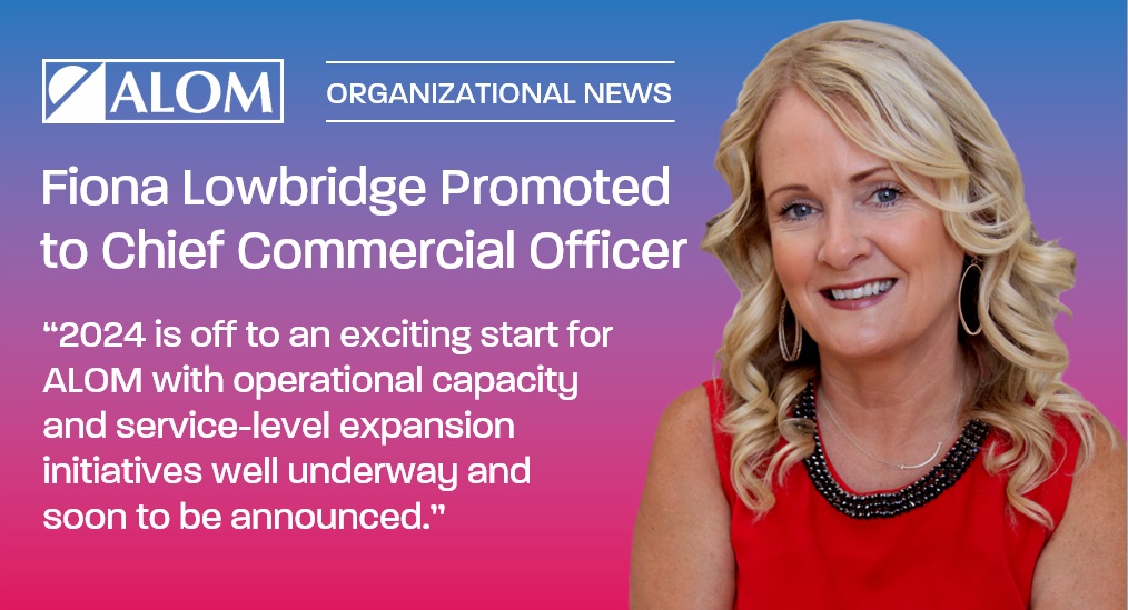 <a href="/ALOM_GLOBAL/">ALOM</a> kicks off 2024 with great news for our #SupplyChain customers! CEO <a href="/HannahKain/">Hannah Kain</a> announced that <a href="/Irish_Fiona/">Fiona Lowbridge</a> has been promoted to the position of Chief Commercial Officer to lead business growth and customer success strategies. Press release: bit.ly/4aMjBwl