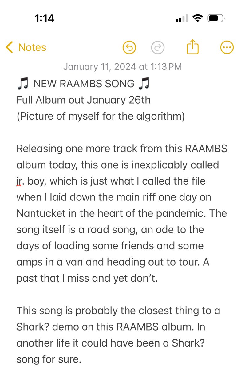 Here's some info on my new song, jr. boy, by my solo project RAAMBS raambs.bandcamp.com/track/jr-boy
