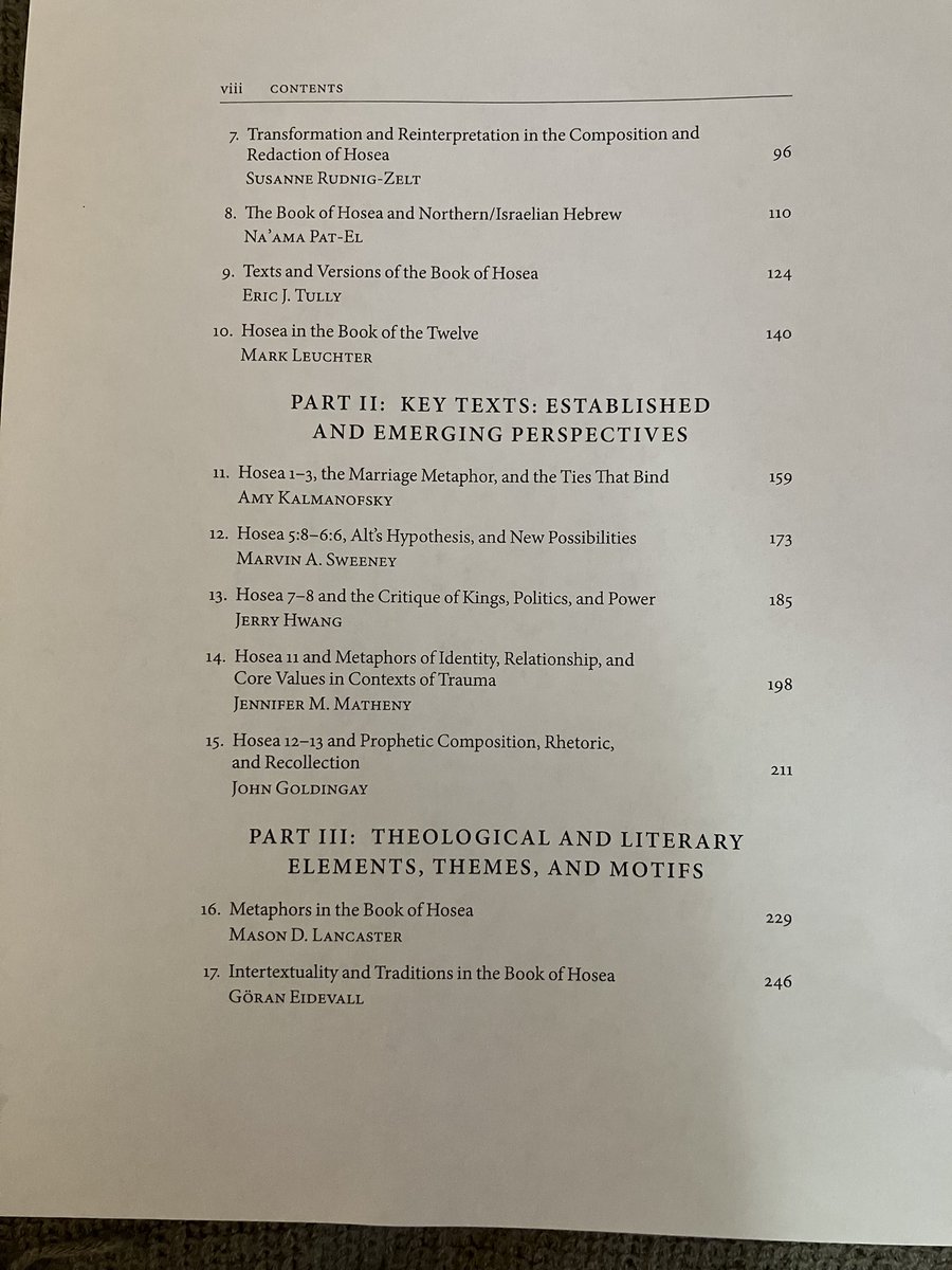 bkelle's tweet photo. BOOK NEWS 🎈the Oxford Handbook of Hosea is in final production (out in April!). Amazing contributors &amp; essays. I cannot wait for people to have this resource in their hands. Previews attached! I hope John Hayes is proud 🥹. @OUPAcademic https://t.co/Zhl59D8SMt