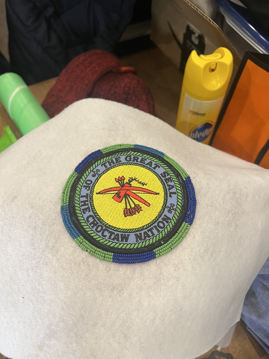 ballou_tony's tweet photo. Finishing my medallion. #chahta #nativebuisness https://t.co/YgL9GitcPb