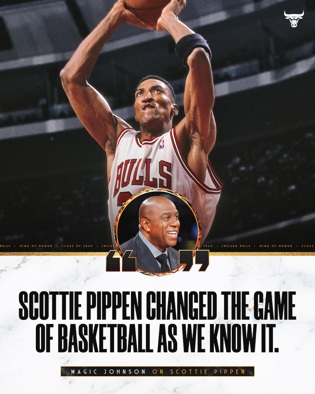 SCOTTY PIPPEN 快く (GREAT SCOTT) ポスター NBA