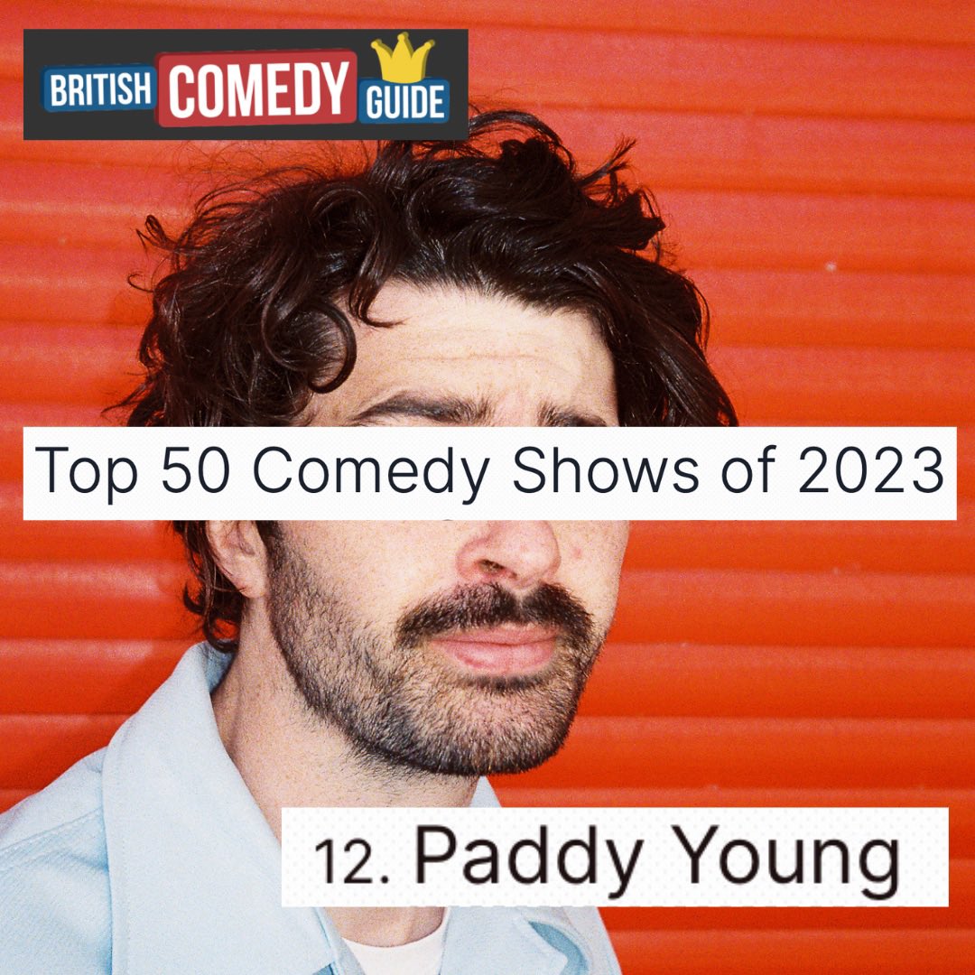 Thank you @BritishComedy Tour starts soon!!! 🦭