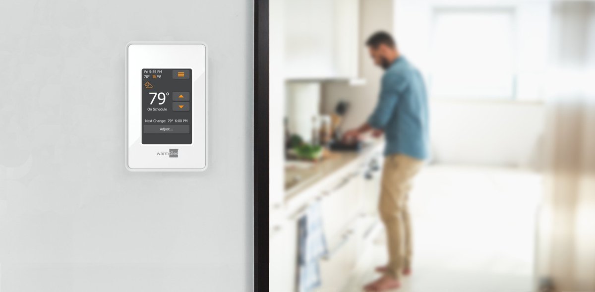 Warm Tiles Floor Warming Thermostats are designed to offer precise temperature control through the industry’s simplest, most readable user interface.  Learn more: bit.ly/3KOHtkv