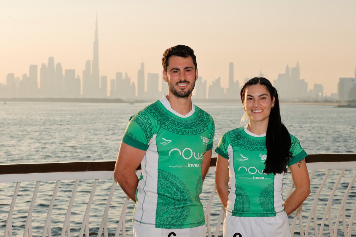 Foto de capitanes con <a href="/alessandrita2/">alessandrita</a> y @francoguerrero13  ¡Mucho éxito Serpientes!🐍🏉🇲🇽 
Madruga con la transmisión de los partidos en la página de @rugbypass_es 🔥

@worldrugby <a href="/conadeoficial/">CONADE</a> @rugbyamericasnorth 
#rugby #rugbyméxico #serpientes #mujeresenelrugby #rugbyfemenil