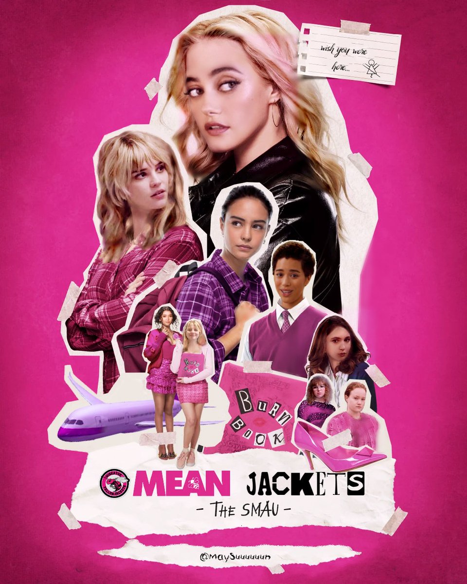 MaySuuuuuun's tweet image. - MEAN JACKETS - 
the smau yellowjackets x mean girls
