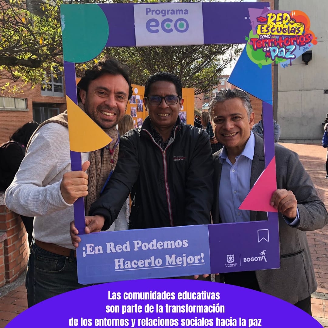Deidamiapiensa's tweet image. Trabajamos por entornos escolares  protectores y de confianza. #ECO
Escuelas Como Territorios de Paz
#RedEsPaz  @Educacionbogota