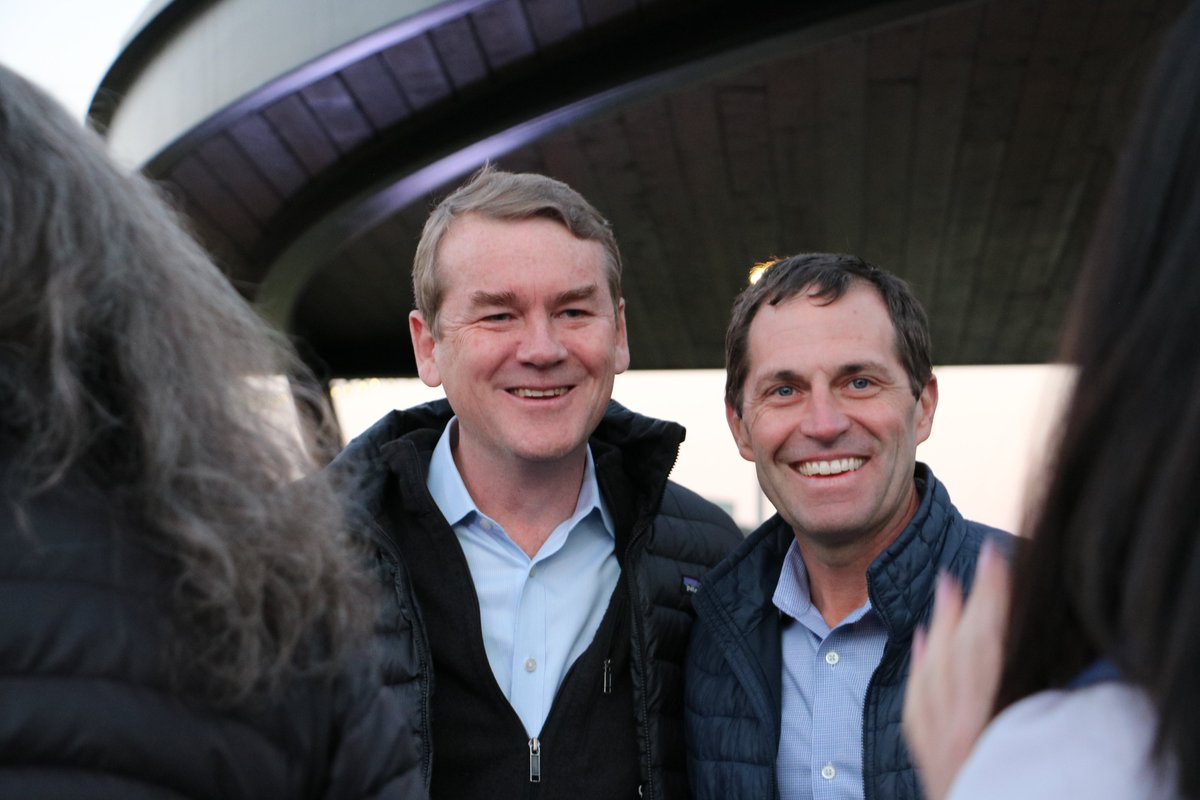 I'm endorsing my friend and colleague Rep. @JasonCrowCO for re-election. Jason has been a leader for Colorado from the get go. Together, we've made major investments in curbing the effects of climate change and helping Colorado families get ahead.