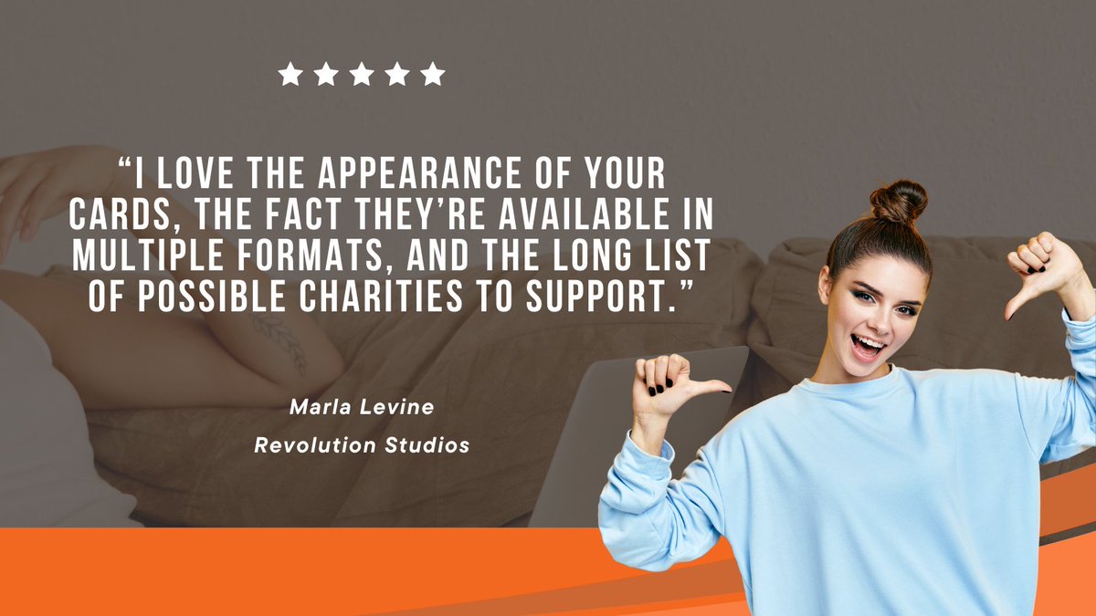 Redefine your gifting like Revolution Studios did with biodegradable or digital #CharityGiftCards. Each card can be customized to give a personalized feel to your recipients.
.
.
.
#RedefineGifting #GiftsThatGiveBack #EmployeeGifts #ClientGifts #Philanthropy