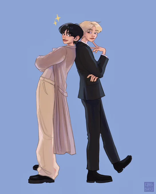 yeonmark besties #txt #nctdream #fanart